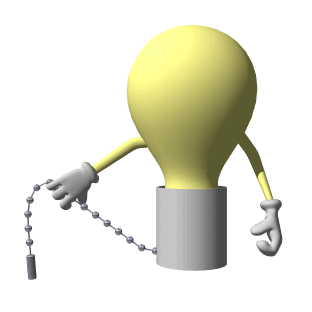 lightbulb on off hg wht